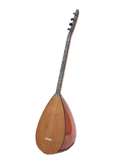 Saz-z-3-7 Maun-abalone Klavye Kısa Sap Eq Sistemli Bağlama