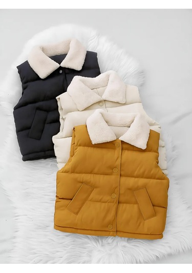 Koab Çocuklar İçin Yelek, Kolsuz, Isı Yalıtımlı 170272848 Gri