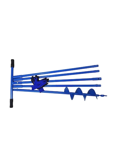 Toprak Burgusu Uzatmalı Sondaj Aleti Çap 15 Cm Boy 5 Mt