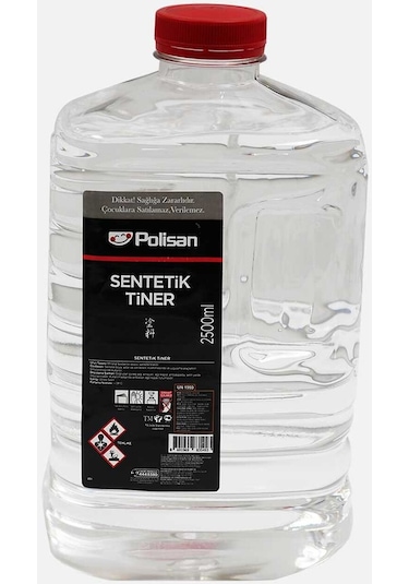 Polisan Sentetik Tiner 2500 Ml