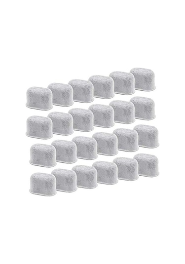 Novahub 6/12/24 Adet Yedek Aktif Kömür Filtre, Kahve Makinesi Su Filtresi Seti, 12pcs Paketleme Diğer