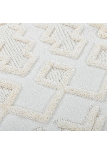 Madu Yumuşak Yuvarlak Krem Halı Çocuk Odası, Oturma Odası, Salon, Mutfak Ve Antre Halısı Krem