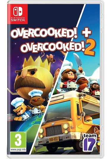 Overcooked + Overcooked 2 Nintendo Switch Oyun