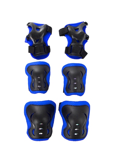 Nbyc 961 Çocuk Dizlik Paten Bisiklet Kaykay Scooter Için Mavi