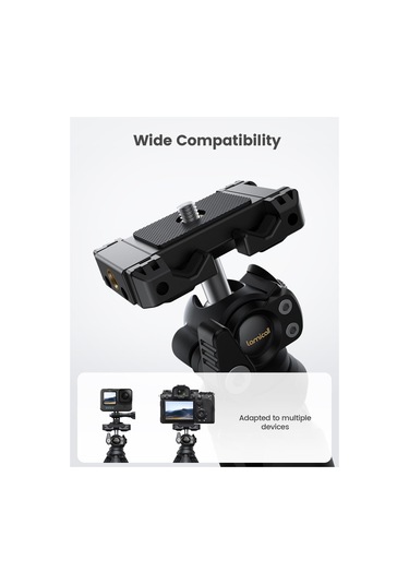 Lamicall Cep Telefonu Ve Kamera Uzaktan Kumandali Selfie Çubugu Tripod Sttp02