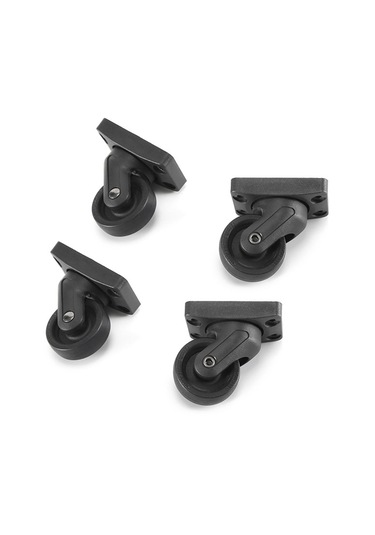 Homyl Bagaj Tekerlekleri, Bavul Yedek Parçalar Taşınabilir Siyah