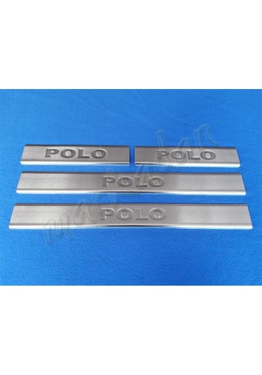 Vw Polo Krom Kapı Eşiği 2009-2017 4 Parça Paslanmaz Çelik N11.171