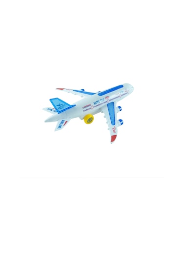 Oyuncak Uçak A380 Işıklı Sesli 30 Cm