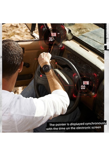 Dijital Saat Erkek Spor Saati Su Geçirmez Kol Saatleri Kronometre Alarmlı