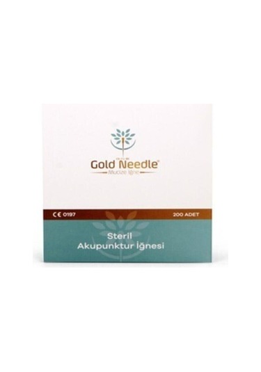 Gold Needle 0*25*40 Mm Akupunktur Iğnesi Steril Çok Renkli