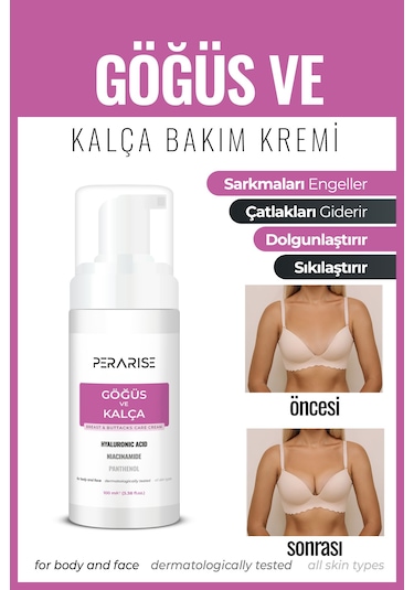 Göğüs Kalça Sıkılaştırıcı Koruma Bakım Kremi