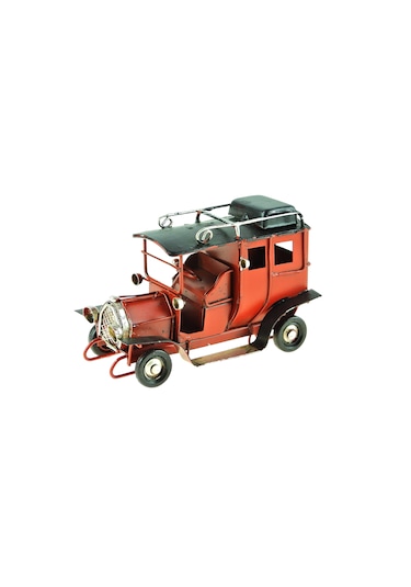 Klasik 1900 Model Araba Dekoratif Metal Araba 13 Cm