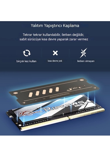 Ram Soğutucu Isı Emici Termal Laptop Dizüstü Ddr2/ddr3/ddr4/ddr5