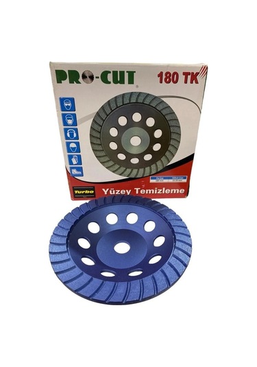Mey İthalat Procut 51187 Turbo Serisi Yüzey Temizleme 180 Mm