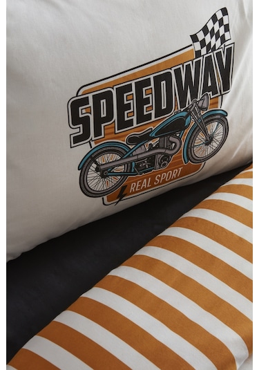 Karaca Home Young Speed Way %100 Pamuk Tek Kişilik Fitted Nevres 200.22.14.0316