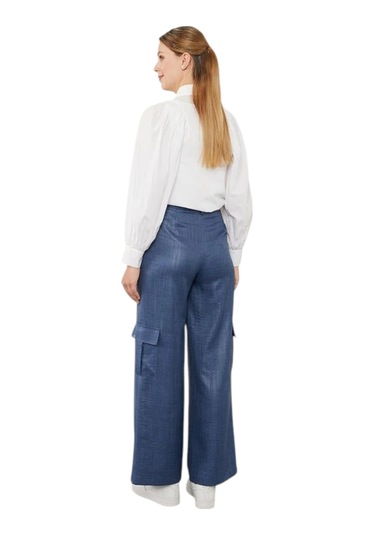 Levidor Kaadın Kargo Pantolon 410077 İndigo