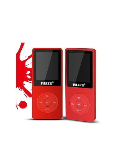 Teltree Ruızu X02 Spor Mp3 Çalar: 8gb, Hafif, Dayanıklı, Kayıpsız Müzik Keyfi, Şık Siyah Tasarım
