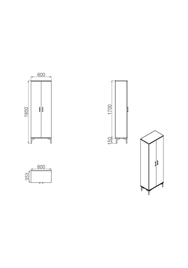 Kalender Dekor Alba-1 Alb14 Portmanto Vestiyer Ayakkabılık