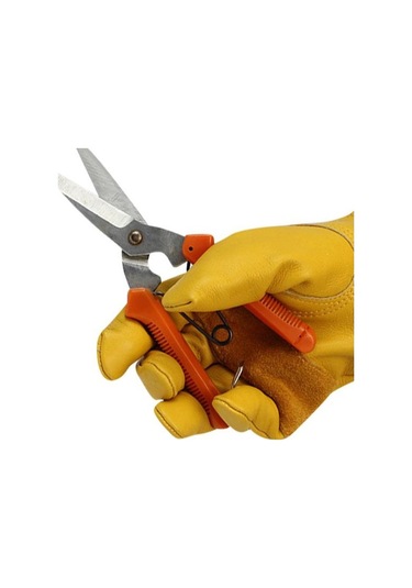 1 Çift Thinsulate Astar Kış Sıcak Eldiven Ultra Kalın Aşınmaya Dayanıklı Kaymaz Tasarım Tam Parmak Bahçe Eldivenleri