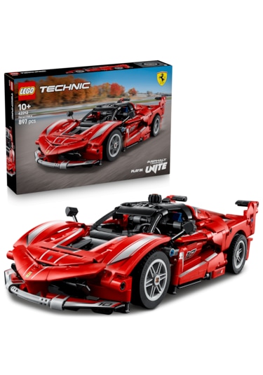 LEGO® Technic Ferrari FXX K 42212 - 10 Yaş ve Üzeri Çocuklar için STEM Oyuncak Yapım Seti (897 Parça)