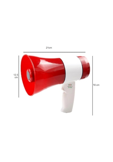 Magicvoice 619u Sd/usb/ses Kayıtlı 50watt Şarjlı El Tipi Megafon