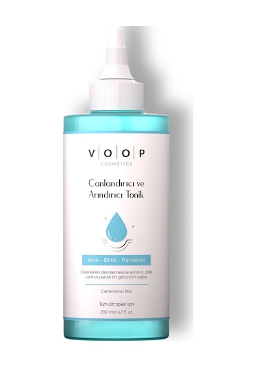 Voop Aha-Bha İçerikli Gözenek Sıkılaştırıcı Tonik 200 ML