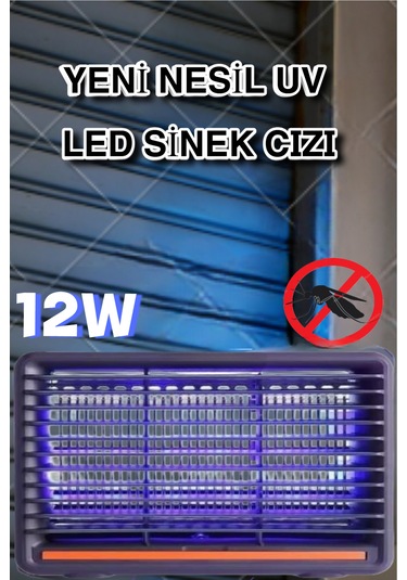 Uv Işıklı Elektrikli Sivrisinek Öldürücü Sineksavar Sinek Cız Mak