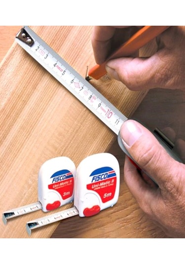 Fisco Um5m Şerit Metre Unimatic Iı 5mx16mm 0-99 M
