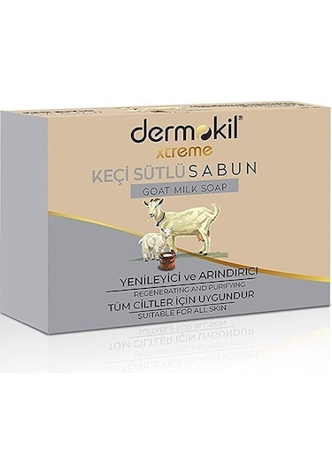 Dermokil Keçi Sütü Özlü Katı Sabun 100gr