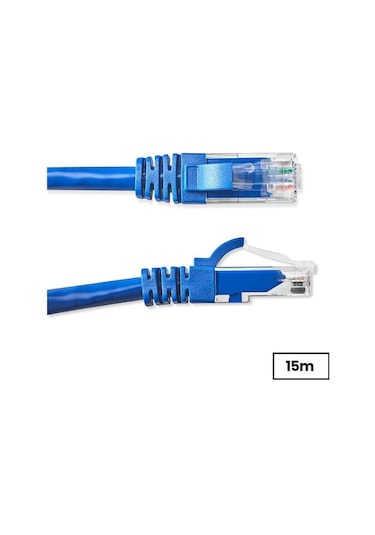 Cat6 İnternet Ethernet Rj45 Lan Kablosu 15 Metre