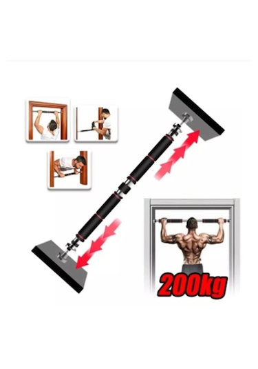 Mobee Koridor Barfiks Barı 80-130 Cm Ayarlanabilir Barfiks Çubuğu