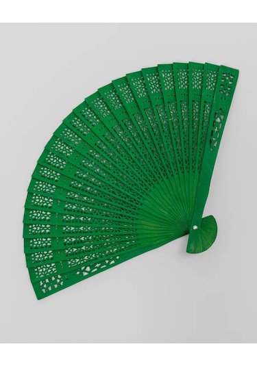 Tizi Klasik Katlanır Bambu Yelpaze 341787219