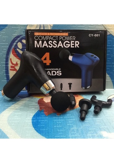 Şarj Edilebilir Küçük Yüz Tabancası Derin Doku Masaj Aleti - 6 Hız Ayarı 5256 Çok Renkli