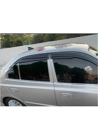 Hyundai Accent Milenyum 2000-20005 4 Parça Cam Çıtası Krom Pas.çe