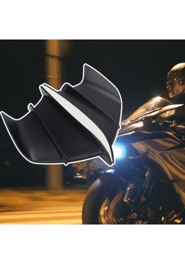 Novahub Rüzgarlık Kanadı Evrensel Motosiklet Aksesuarı - Abs Malzemeli Spoiler & Kanat Seti 56794182