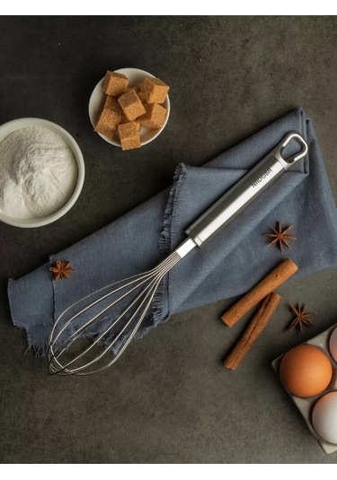 Nadoba Metal El Çırpıcı Çırpma Teli 189727951 Gri