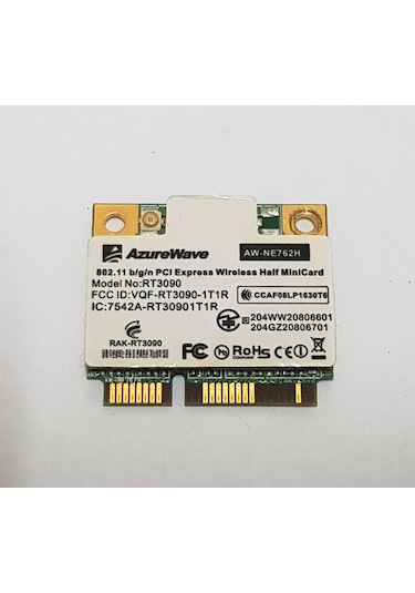 Asus Eee Pc 1001Ha Wireless Ağ Wifi Kart Aw-Ne762H Rt3090