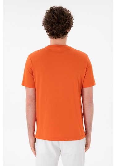 U.S. Polo Assn. Erkek Regular Fit Bisiklet Yaka Nar Çiçeği Basic Tişört 50305928-VR039 U.S. Polo Assn. Erkek Regular Fit Bisiklet Yaka Nar Çiçeği Basic Tişört 50305928-VR039