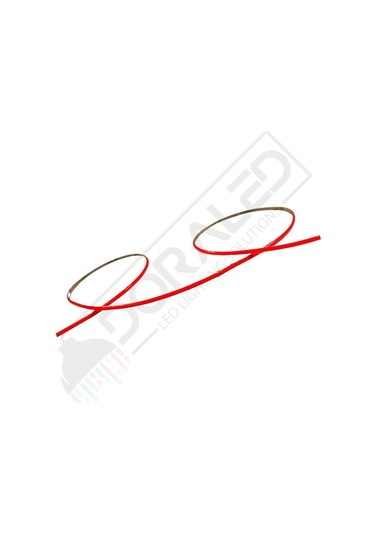 12v 3mm İnce Esnek Cob Şerit Led Kırmızı 400 Ledli Ip20 5m