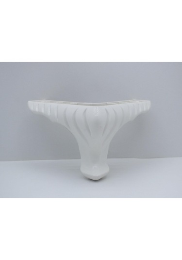 İstanbule-Hırdavat Nil Mobilya Ayak Koltuk Çekyat Baza 12 Cm Beyaz