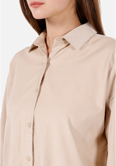 Colins Bej Kadın Gömlek U.kol Cl1070171 Q1.v1 Beı Bej