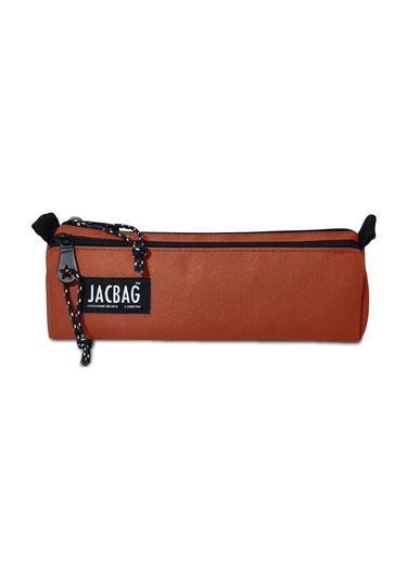 Jacbag Dual Prime İki Bölmeli Üçgen Kiremit Kız Çocuk Kalem Çantası Çok RENKLİ