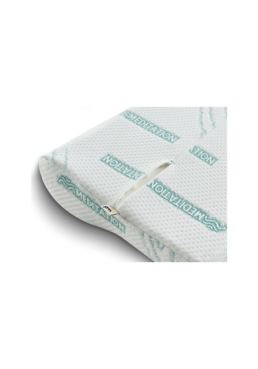 Visko Meditation Stres Azaltan Tek Taraflı Boyun Destek Yastığı Boyun Düzleşmesi İçin Lüx Yastık 1 Adet Çok Renkli