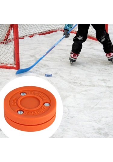 Homyl Roller Hokey Diski Uygulama Hediyesi Oyun Eğitimi Turuncu Turuncu