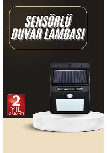 Cosmotex Solar Dekoratif Lambası Sensörlü Led Işık Bahçe Aydınlatma