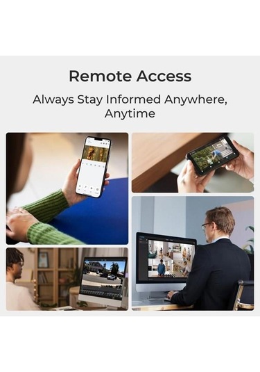 Reolınk 12mp Bullet 4mm P340 Ip Güvenlik Kamerası Poe Ip67, Renkli