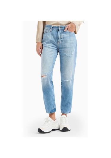 Armani Exchange Bayan Kot Pantolon 3dyj16 Y16gz 05el Açık Mavi Armani Exchange Bayan Kot Pantolon 3dyj16 Y16gz 05el Açık Mavi