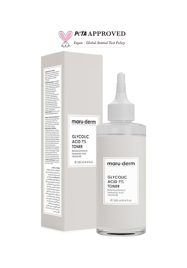 Maruderm Glikolik Asit %7 Aydınlatıcı & Leke Karşıtı Tonik 250 ML