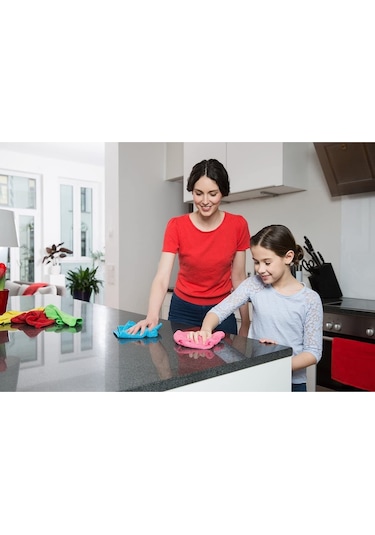 Vileda %100 Mikrofiber Colors Temizlik Bezi 2 x 8'li