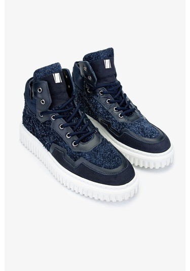 Valmenti Erkek Hakiki Deri Casual Bot 352 21568 Erk Bot Sk24-25 Lacı Kmbn Lacivert